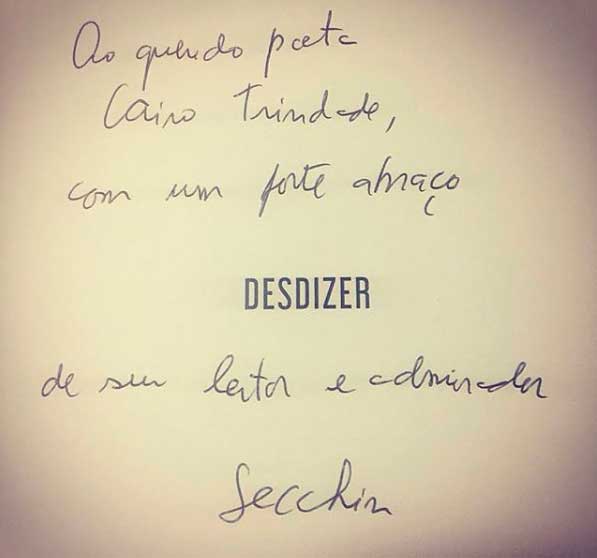dedicatória de antonio carlos secchin